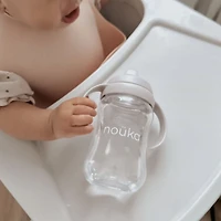 Transitional Sippy/Weighted Straw Cup - Soft Sand