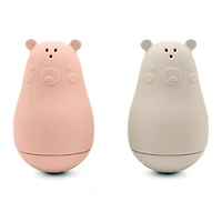 Ours (2) de Bain Rose Ivoire