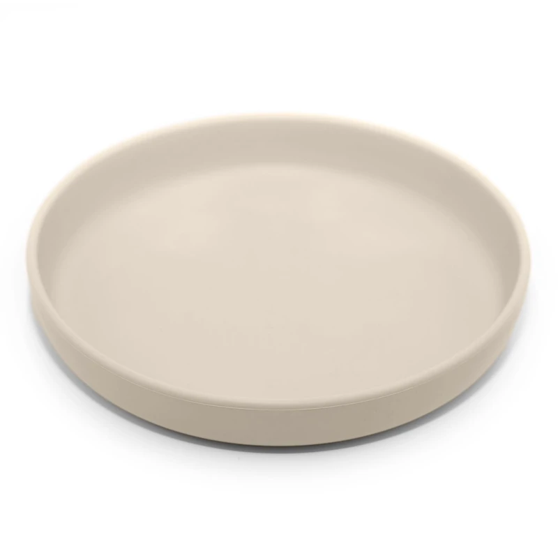 Assiette Silicone Ivoire