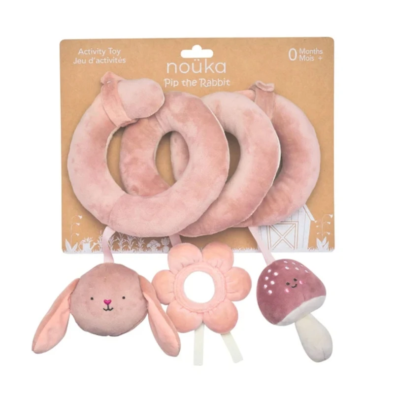 Spiral Activity Toy - Pip the Rabbit