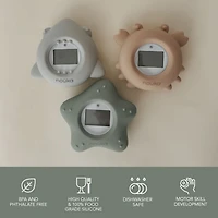 Bathtub Safety Thermometer Starfish - Moss