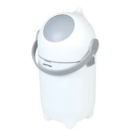Dropy Diaper Pail - White Grey