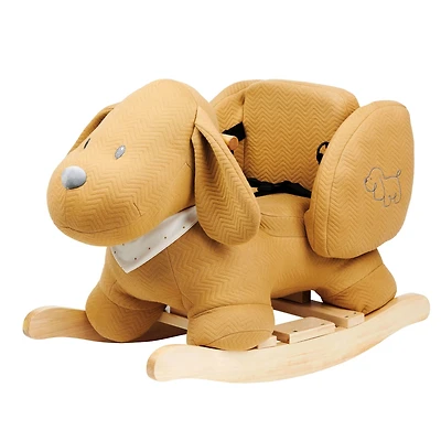 Rocking Toy Dog Charlie - Caramel