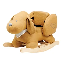 Rocking Toy Dog Charlie - Caramel