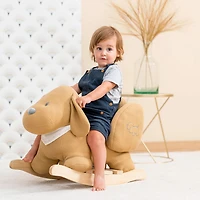 Rocking Toy Dog Charlie - Caramel