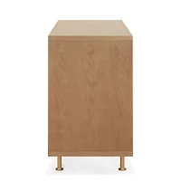 Novella 6-Drawer Dresser - Stained Ash / Ivory Finish