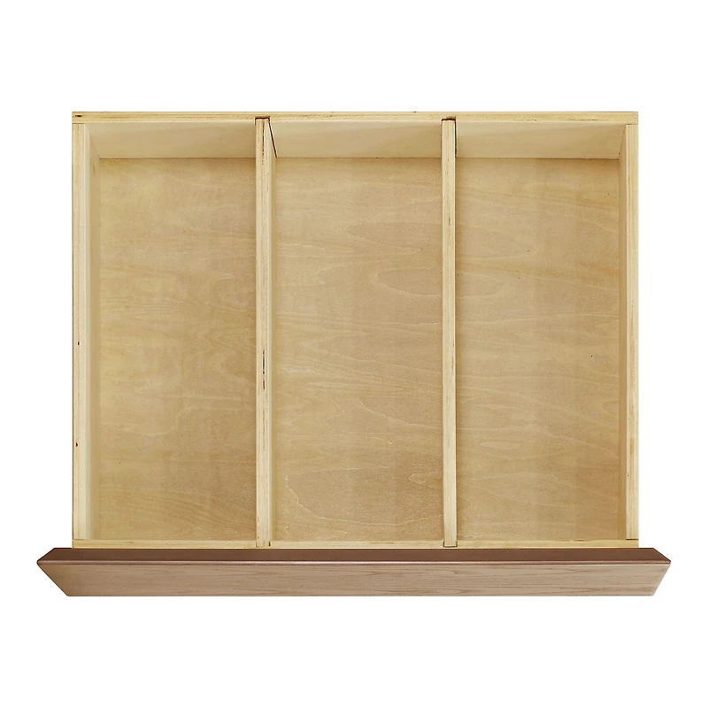 Novella 6-Drawer Dresser - Stained Ash / Ivory Finish
