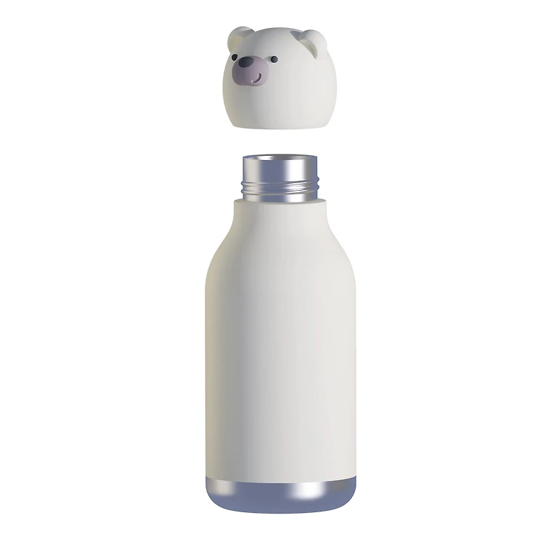 Bestie Animal Bottle 16 oz - Polar Bear