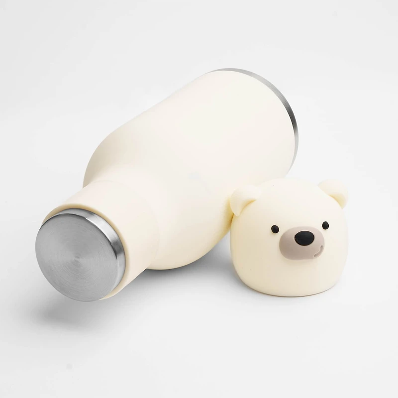 Bestie Animal Bottle 16 oz - Polar Bear