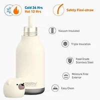 Bestie Animal Bottle 16 oz - Polar Bear