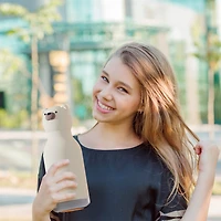 Bestie Animal Bottle 16 oz - Polar Bear