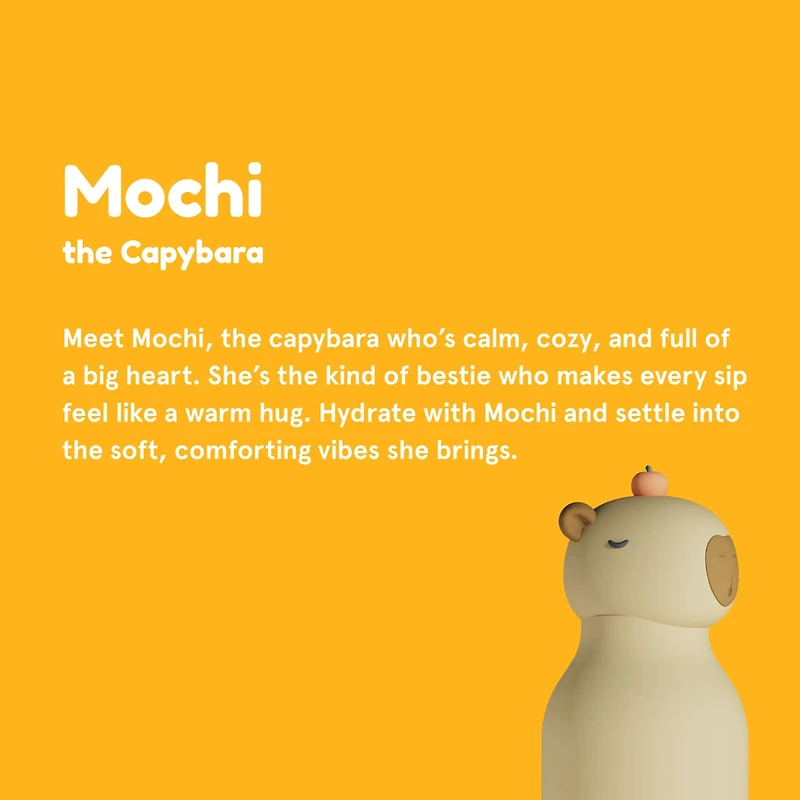 Bouteille 16oz Capybara