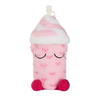 Pink Drink Fuzzie  Plush and Bottle