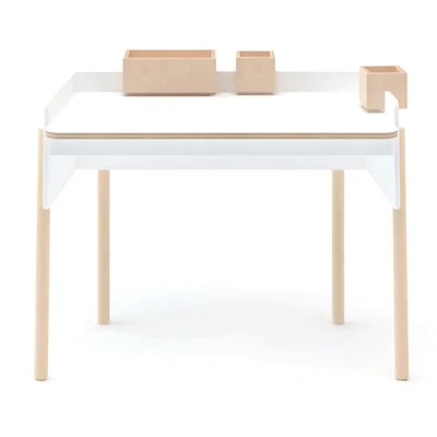 Brooklyn Desk - White/Natural