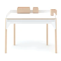 Brooklyn Desk - White/Natural