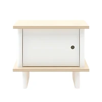 Table De Nuit ML - Blanc/ Naturel