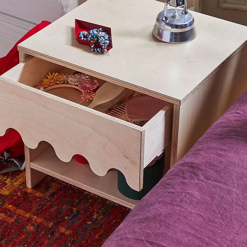 Table De Nuit Moss - Naturel