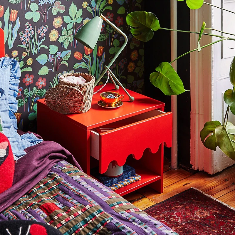 Night Stand Moss - Red