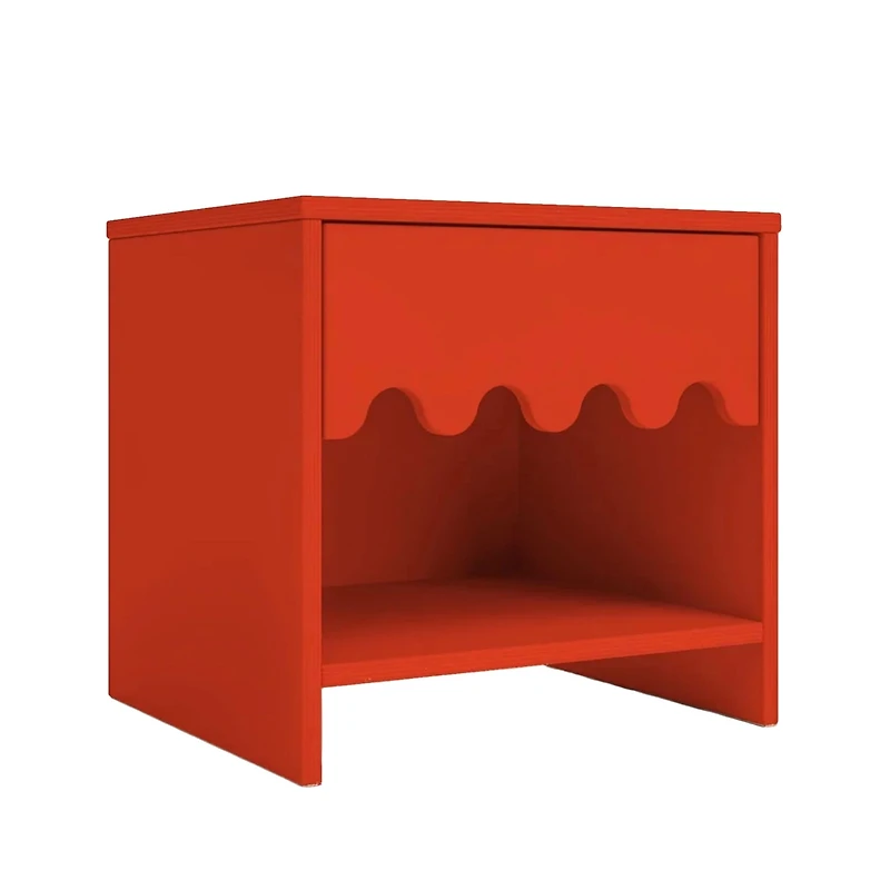 Table De Nuit Moss - Tomate