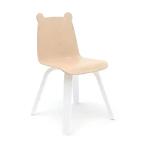 Chaises Bear - Naturel/Blanc(2)