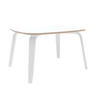 Table De Jeux Blanc/Naturel