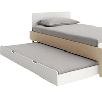 River Trundle Bed - White