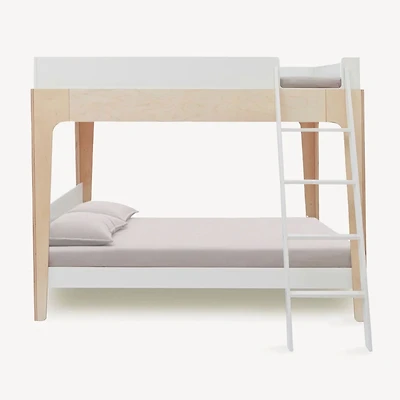 Lit Superposé Double Perch- Naturel/ Blanc