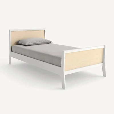 Lit Simple Sparrow - Blanc/ Naturel