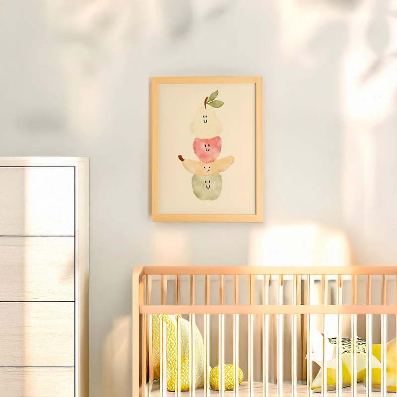 Canva with Natural Frame - Yummy Pyramid