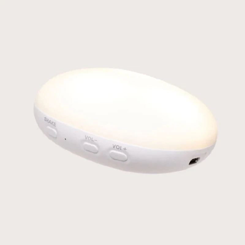 Peluche Sonore avec Veilleuse Moonie 2.0 - Lapin Rose