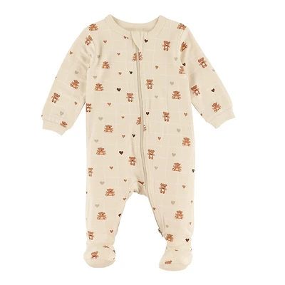 Pyjama Carreaux Ours 0-30mois