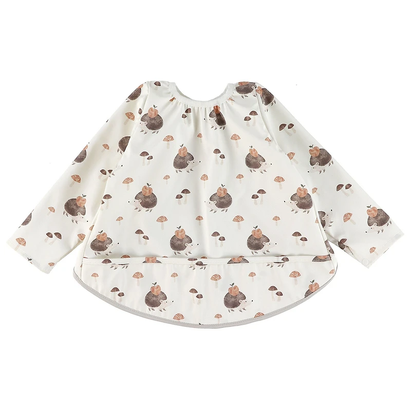 Hedgehogs L/s Bib 0-36m