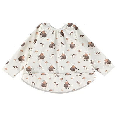 Hedgehogs L/s Bib 0-36m