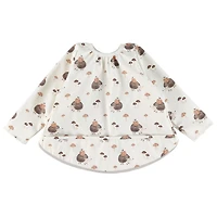 Hedgehogs L/s Bib 0-36m