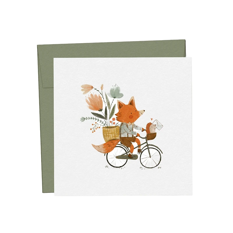 Mini Baby Greeting Card - Postal Tour