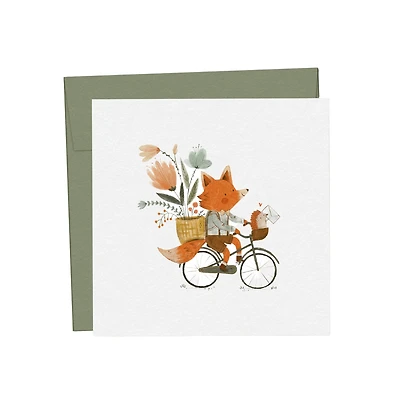 Mini Baby Greeting Card - Postal Tour