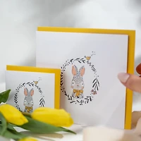 Mini Baby Greeting Card - Bunny