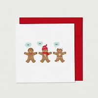 Wish Card - Gingerbread Man