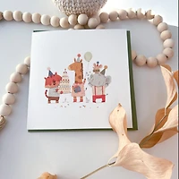 Carte de Souhait - Savane en Fête