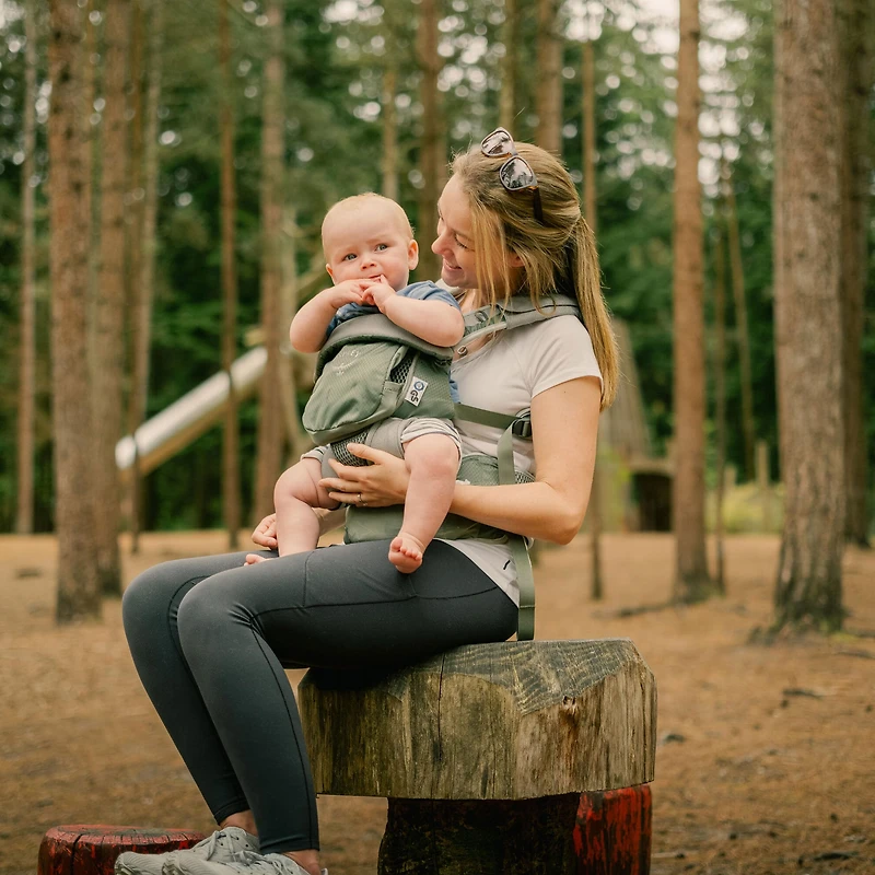 Porte-bébé ergonomique souple Poco™ – Vert Koseret