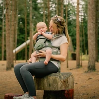 Porte-bébé ergonomique souple Poco™ – Vert Koseret