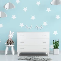 Caravaggio 3 Drawers Chest - White