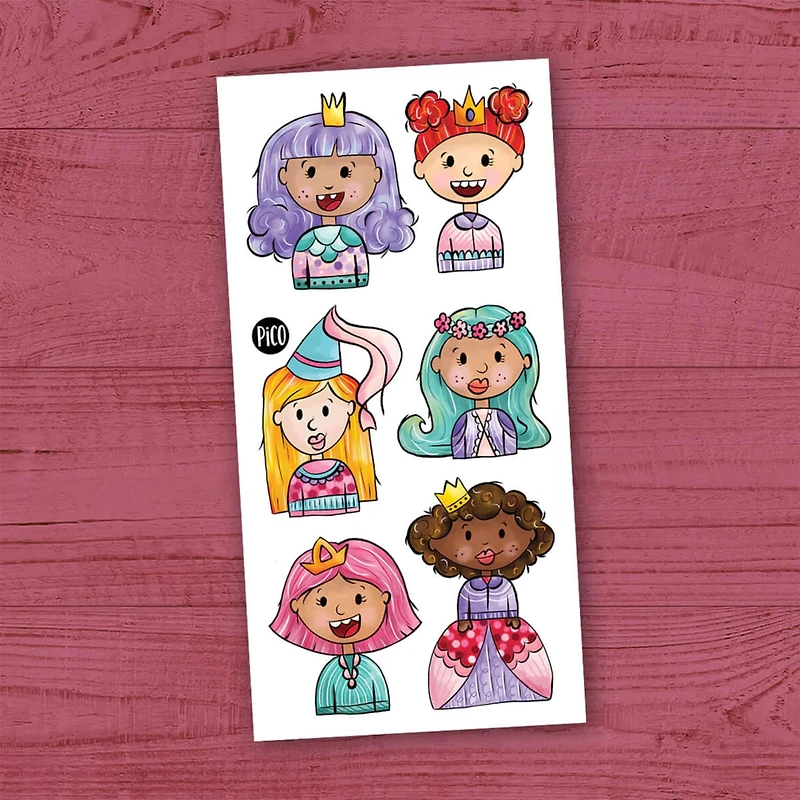 Tatouages Pico - Les Princesses