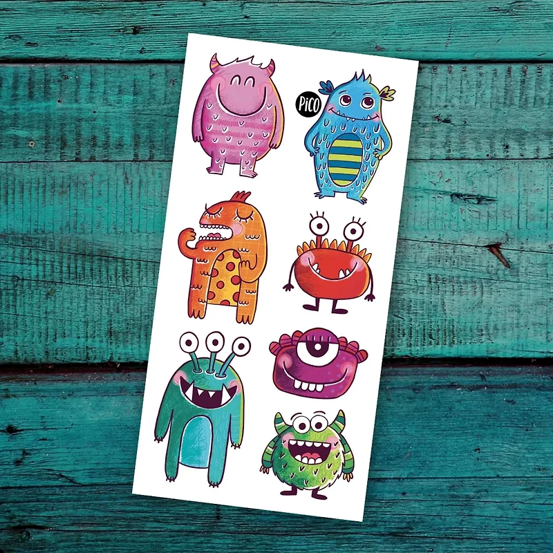 Tatouages Pico - Monstres