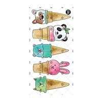 Tattoos Pico- Animal Ice Cream Cones