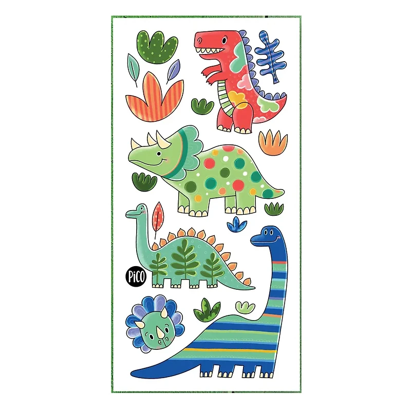 Tatouages Pico-dinos Colorés