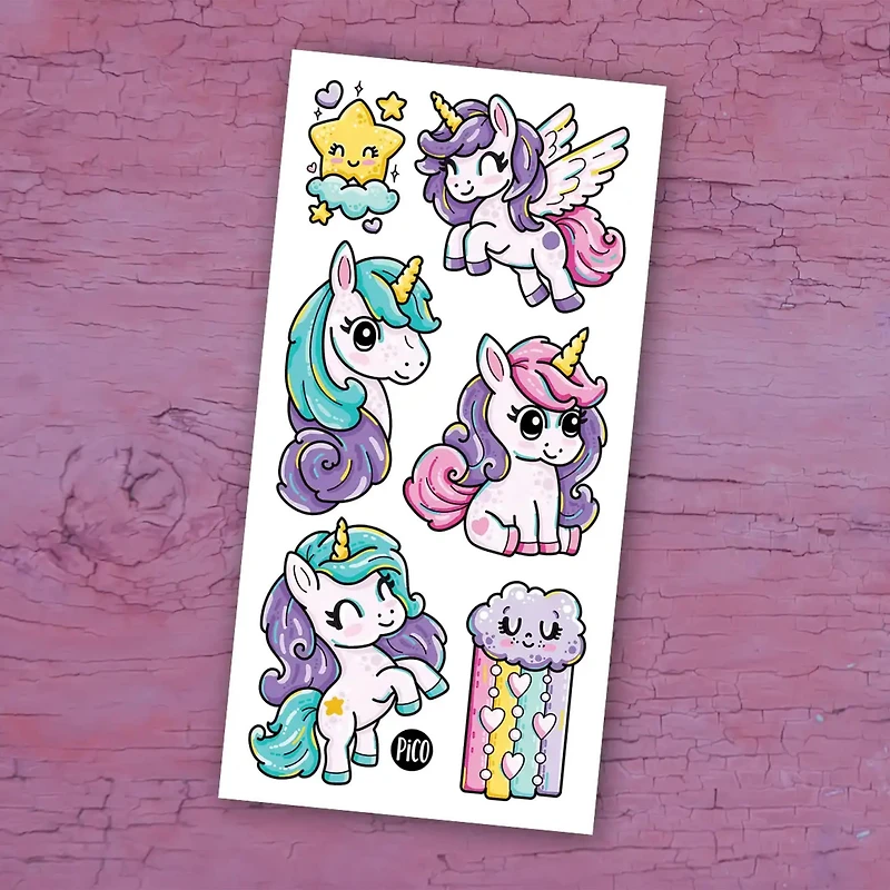 Tattoos Pico-rainbow Ponies