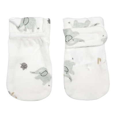 New Born Mitts Bamboo Elephant