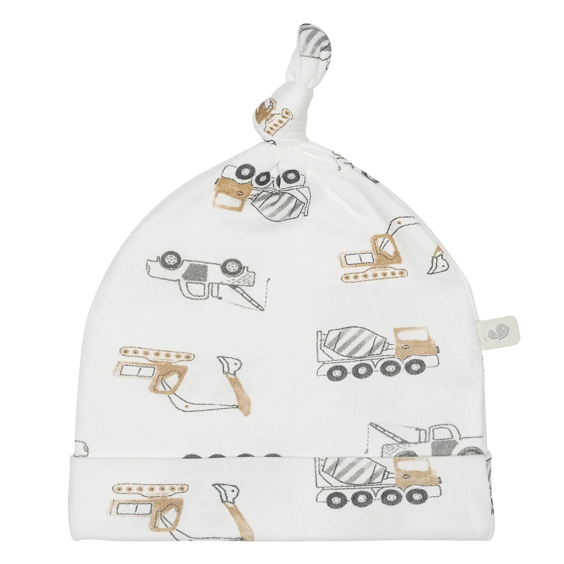 Knotted Hat 0-3 months - Construction