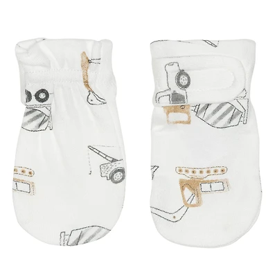 Mitaines Bambou 0-3mois - Construction